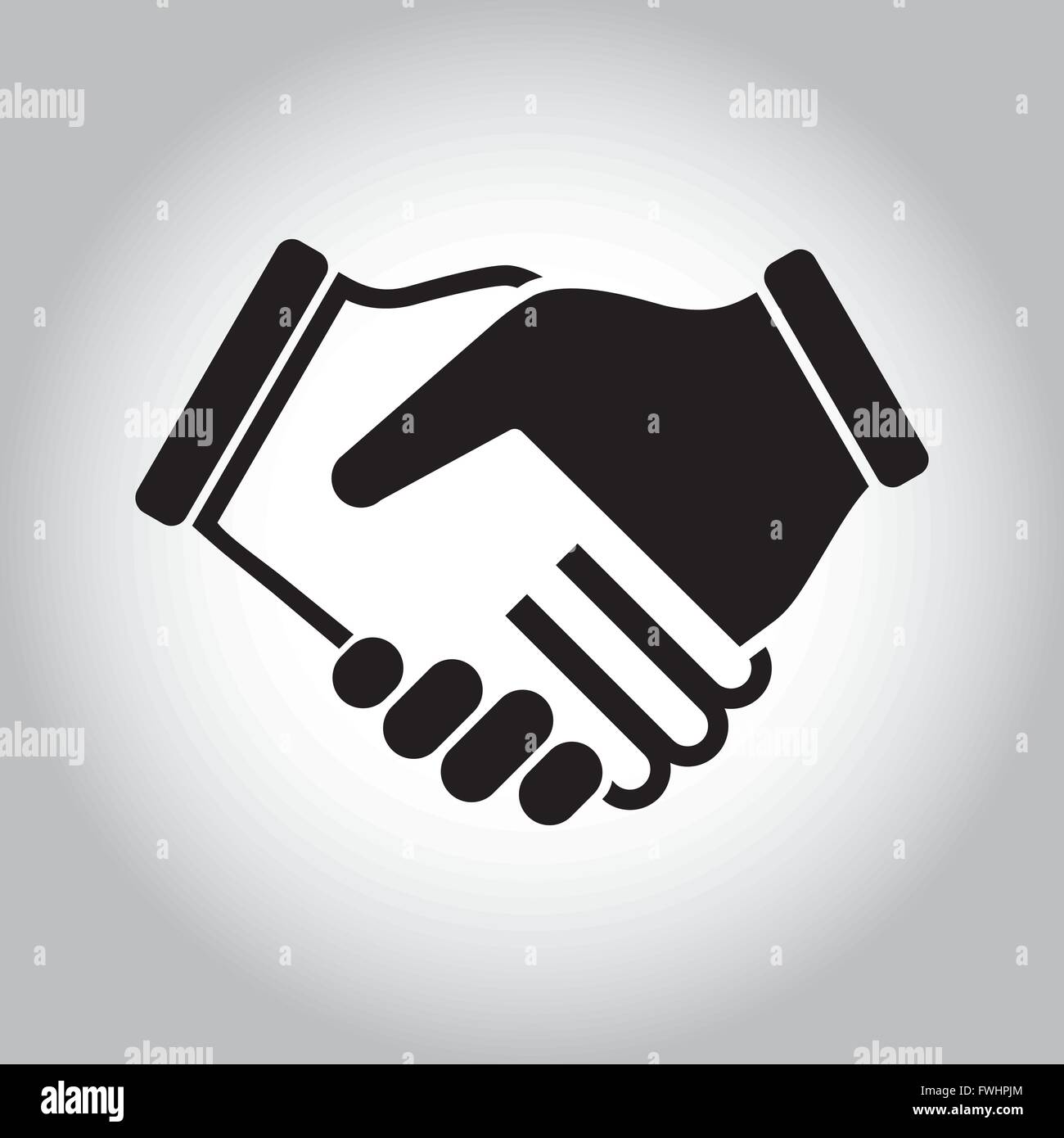 Shaking hands icon hi-res stock photography and images - Page 6 - Alamy