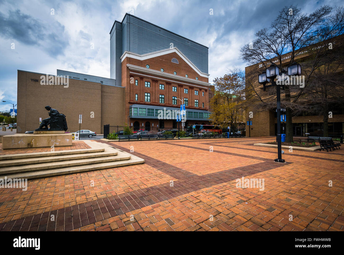 Gordon Plaza at the University of Baltimore, in Baltimore, Maryland ...