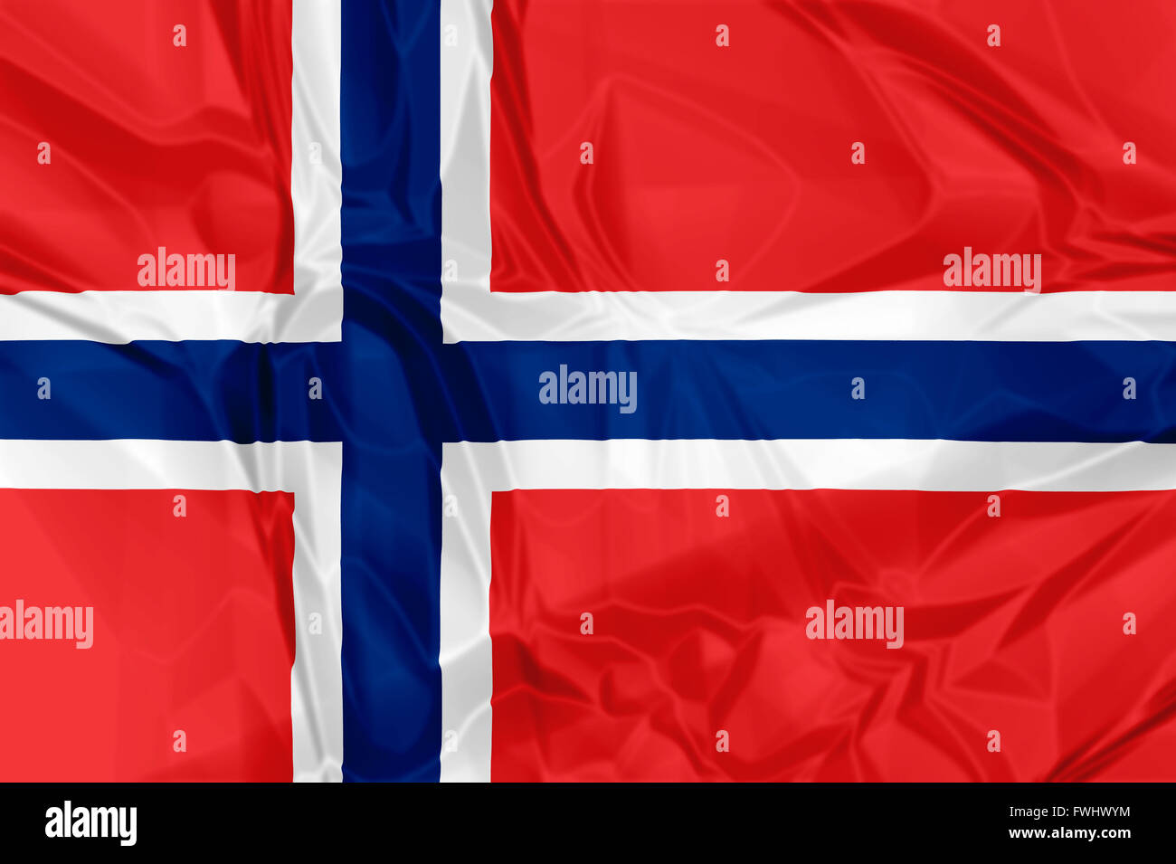 Flag of Norway Stock Photo Alamy