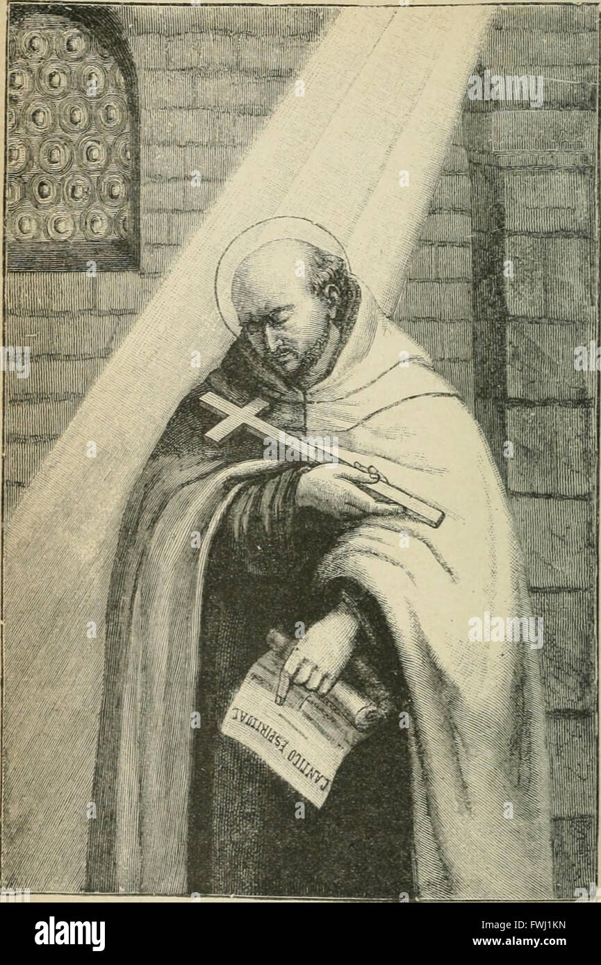 Vie et oeuvres spirituelles de Saint Jean de la Croix (1892 Stock Photo -  Alamy