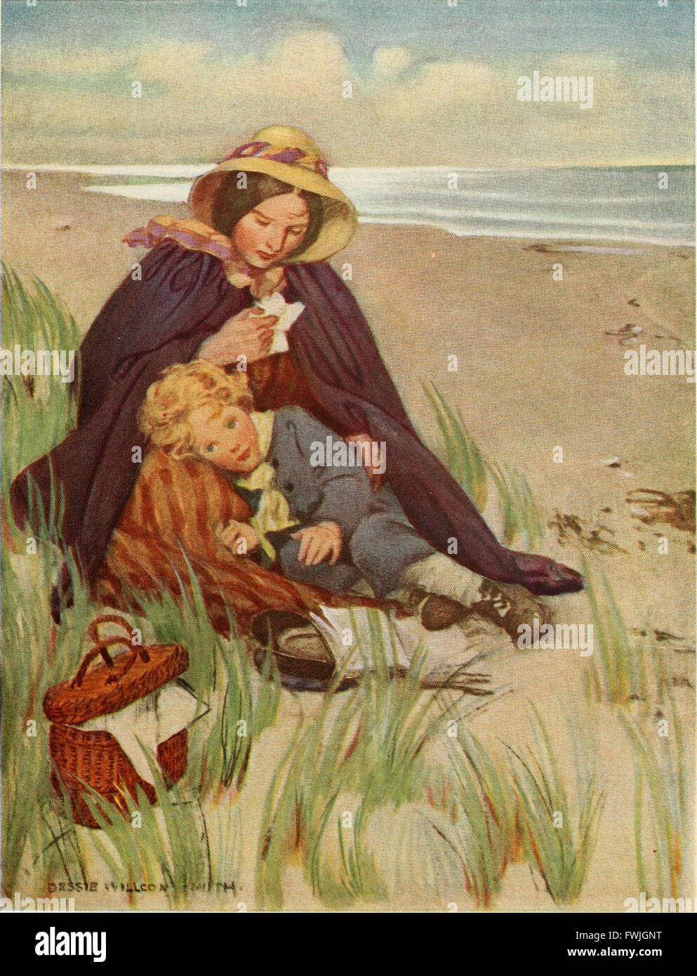A 1919 edition of 'At the Back of the North Wind,' a novel by George ...