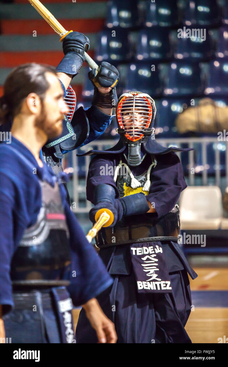 kendo martial arts exhibition Stock Photo Alamy