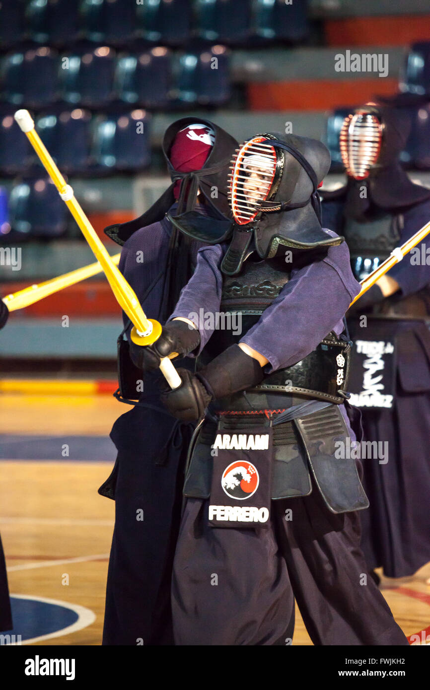kendo martial arts exhibition Stock Photo Alamy