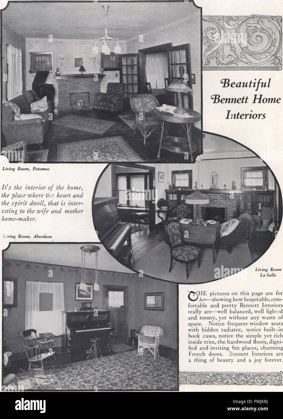 The 1922 catalog showcases readycut homes, offering pre