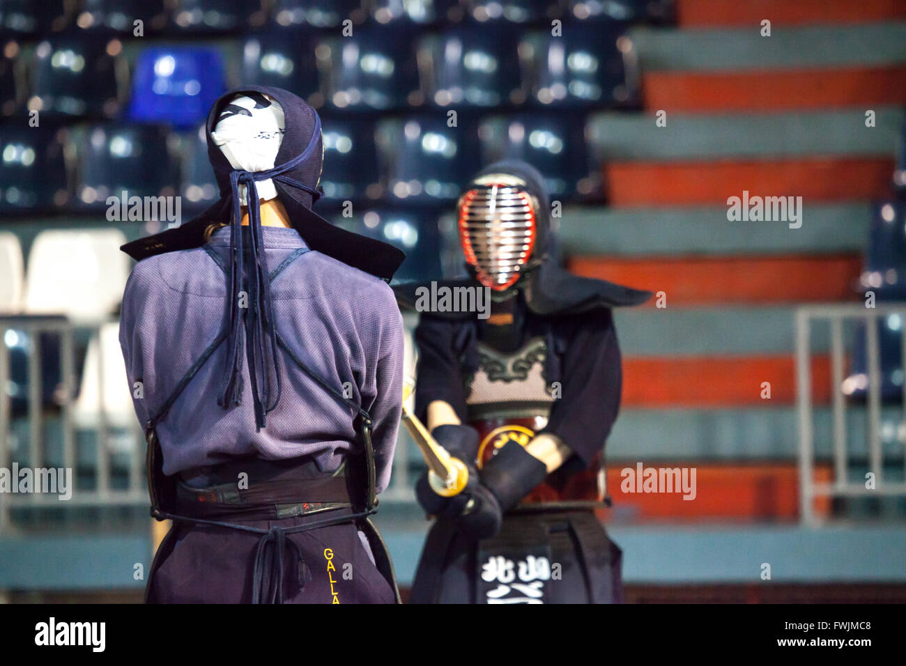kendo martial arts exhibition Stock Photo Alamy