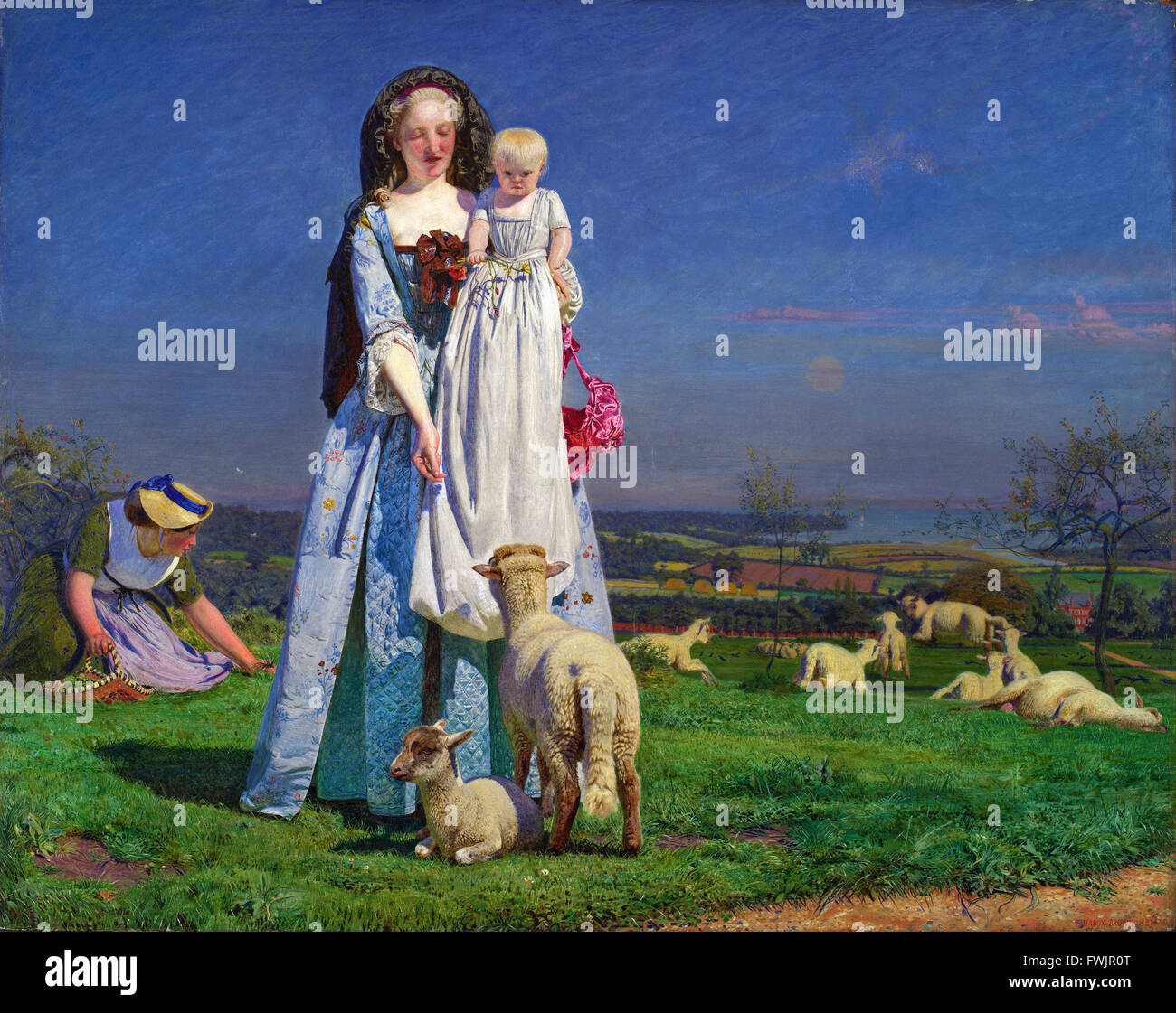 Ford Madox Brown Pretty Baa Lambs
