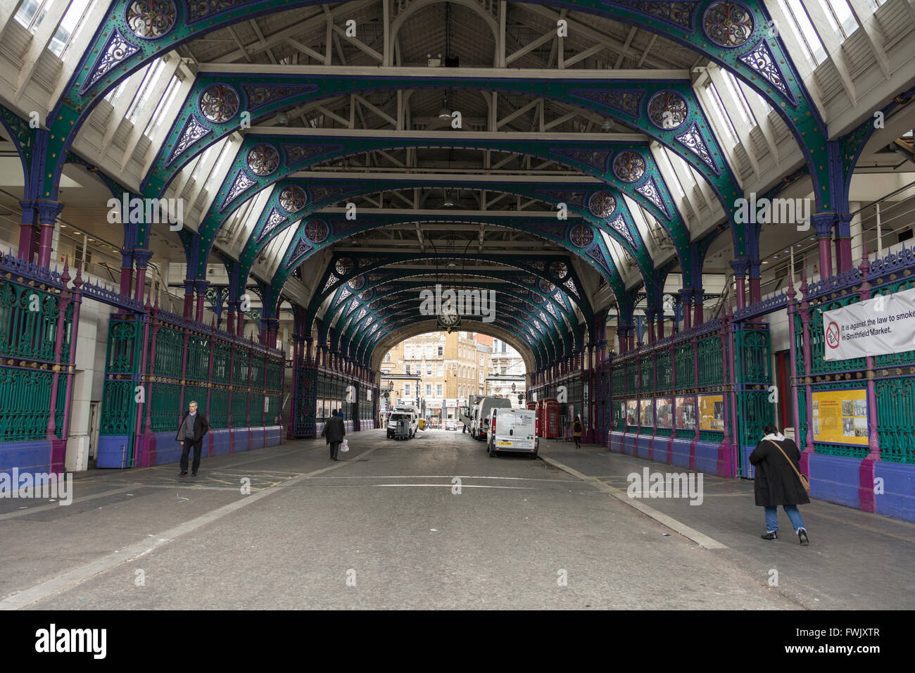 The Smithfield Meat Market in central London, UK Stock Photo Alamy