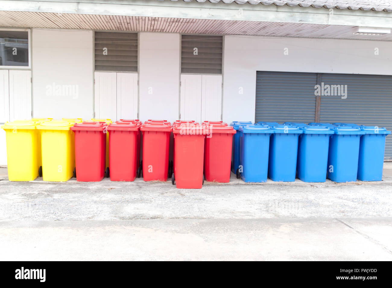 Red recycling bags hi-res stock photography and images - Alamy