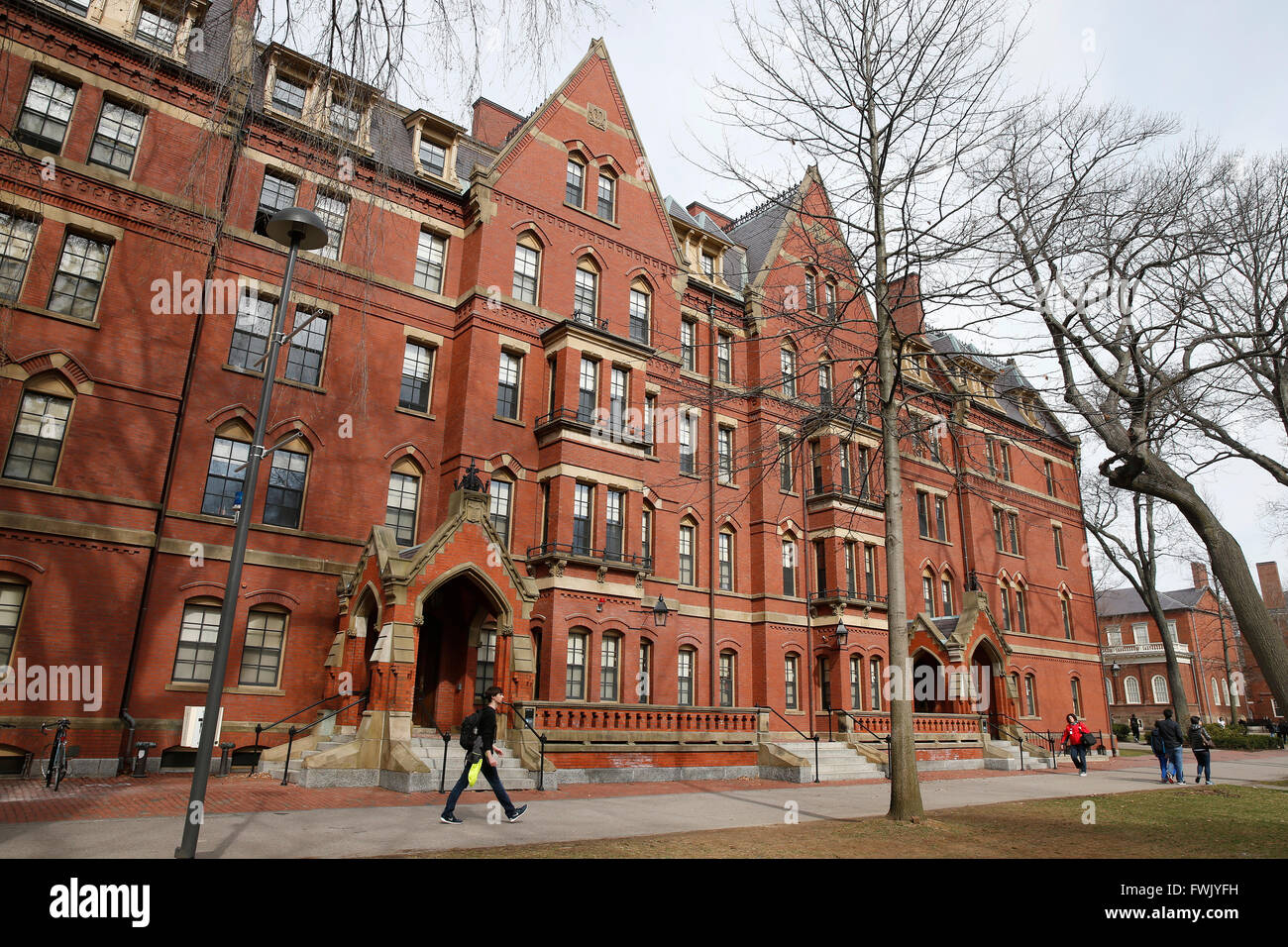 Harvard University, Cambridge, Massachusetts Stock Photo