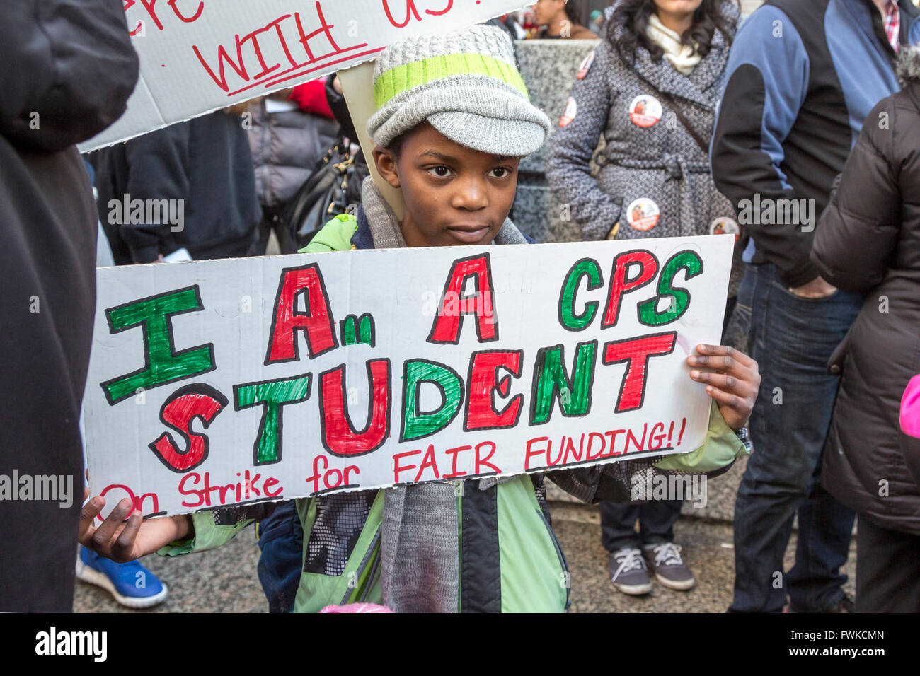 Chicago, Illinois - Members of the Chicago Teachers Union strike for ...