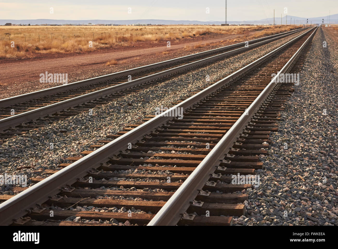 Active Railroad Tracks Near Me Railroad Tracks And Southwest High Resolution Stock Photography And Images  - Alamy