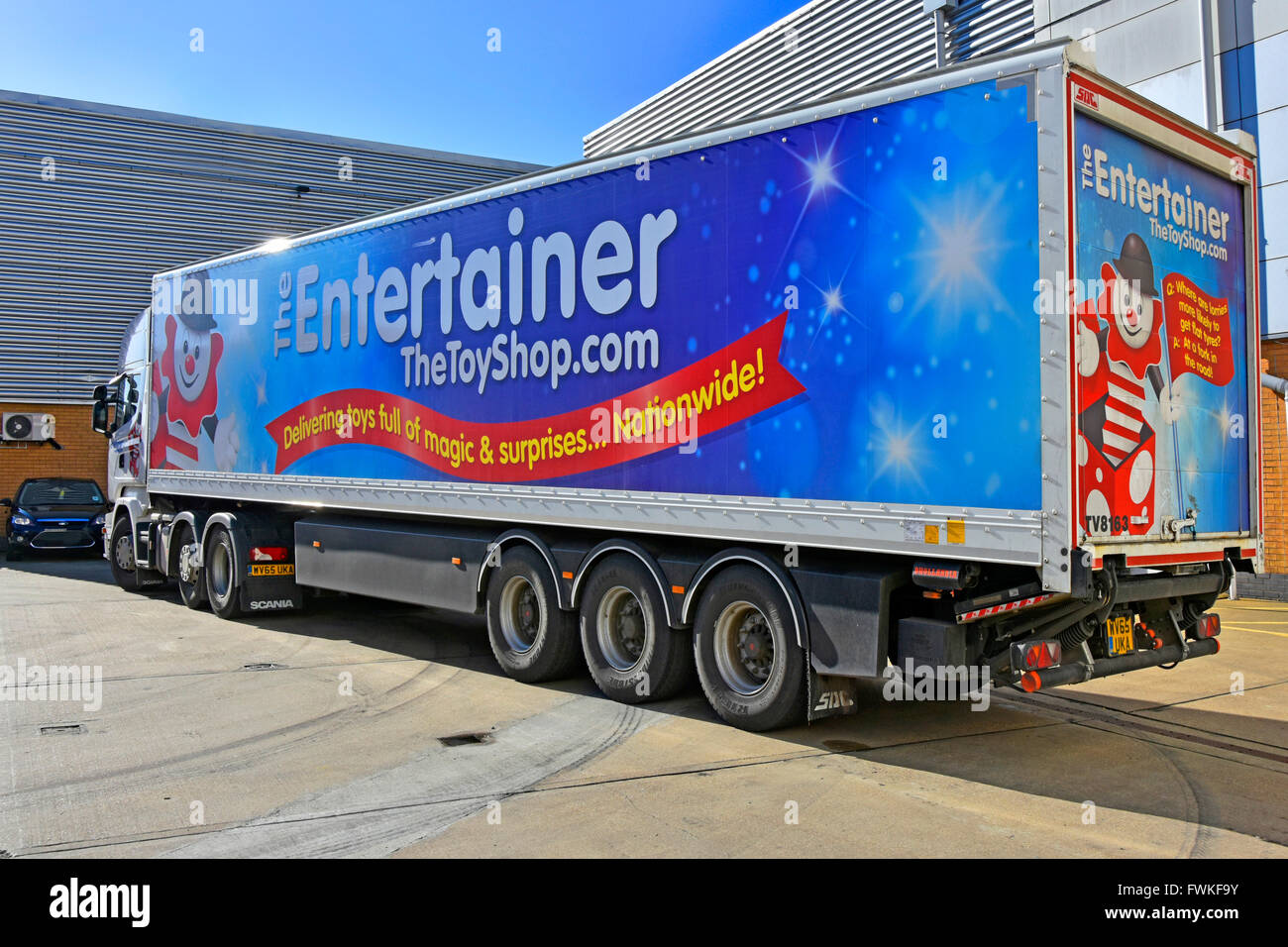 toy articulated lorry