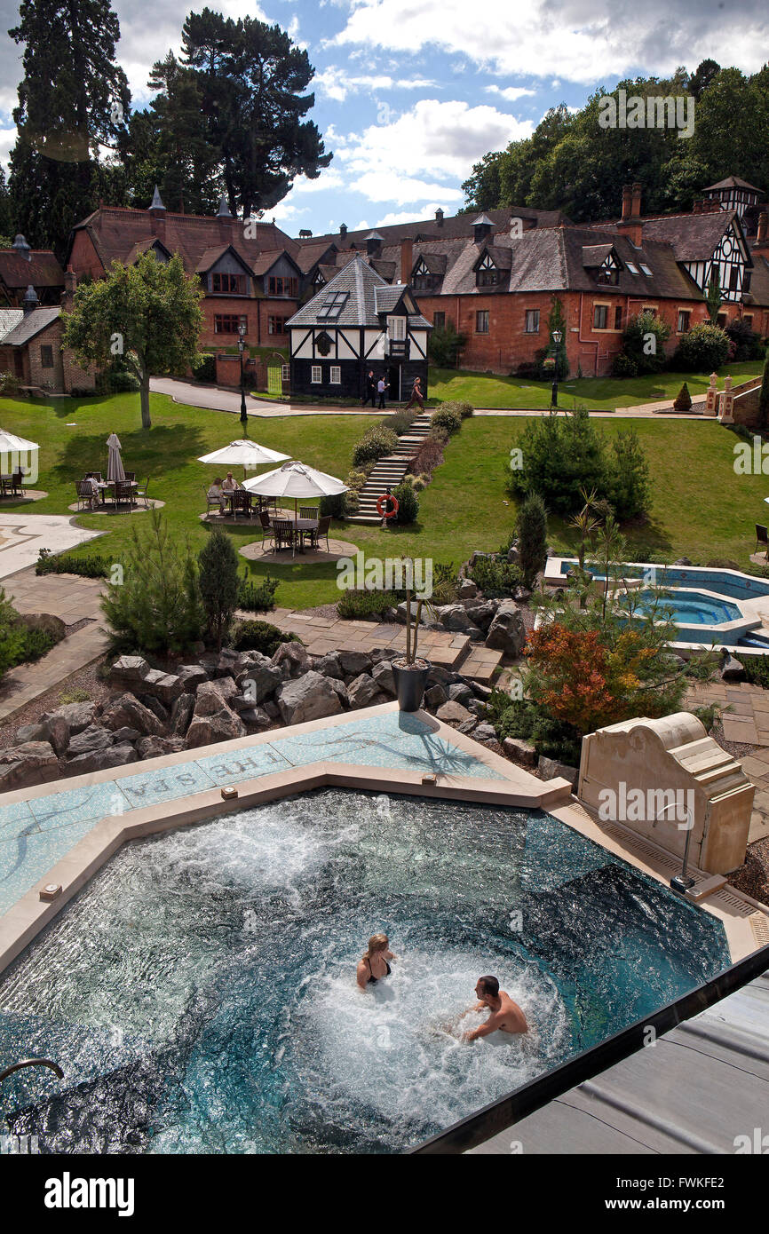 Pennyhill Park Hotel Spa Stock Photo Alamy