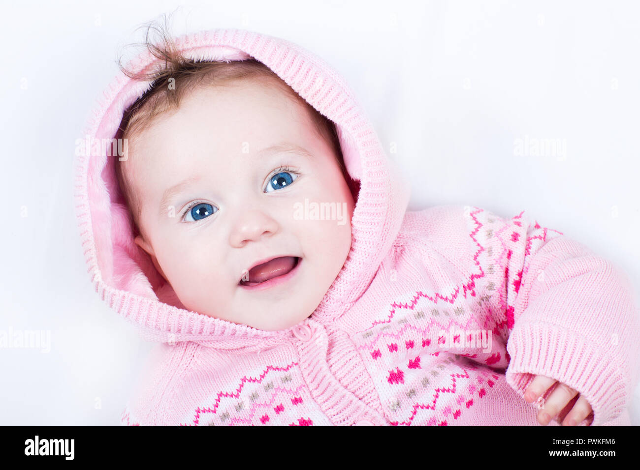 baby girl pink sweater