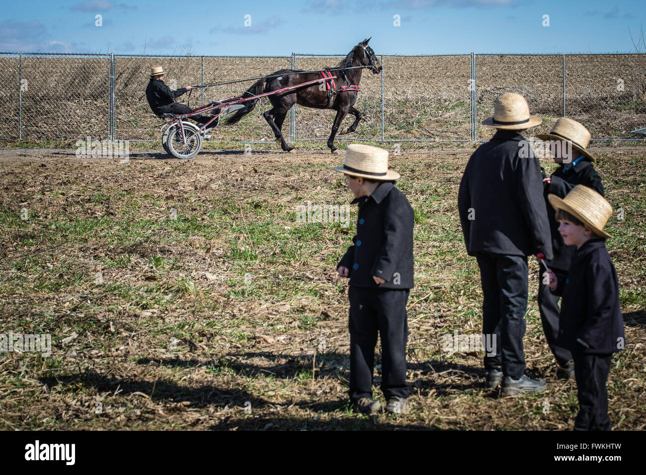 Rawlinsville, PA Amish Mud Sale, held every spring in Lancaster, PA
