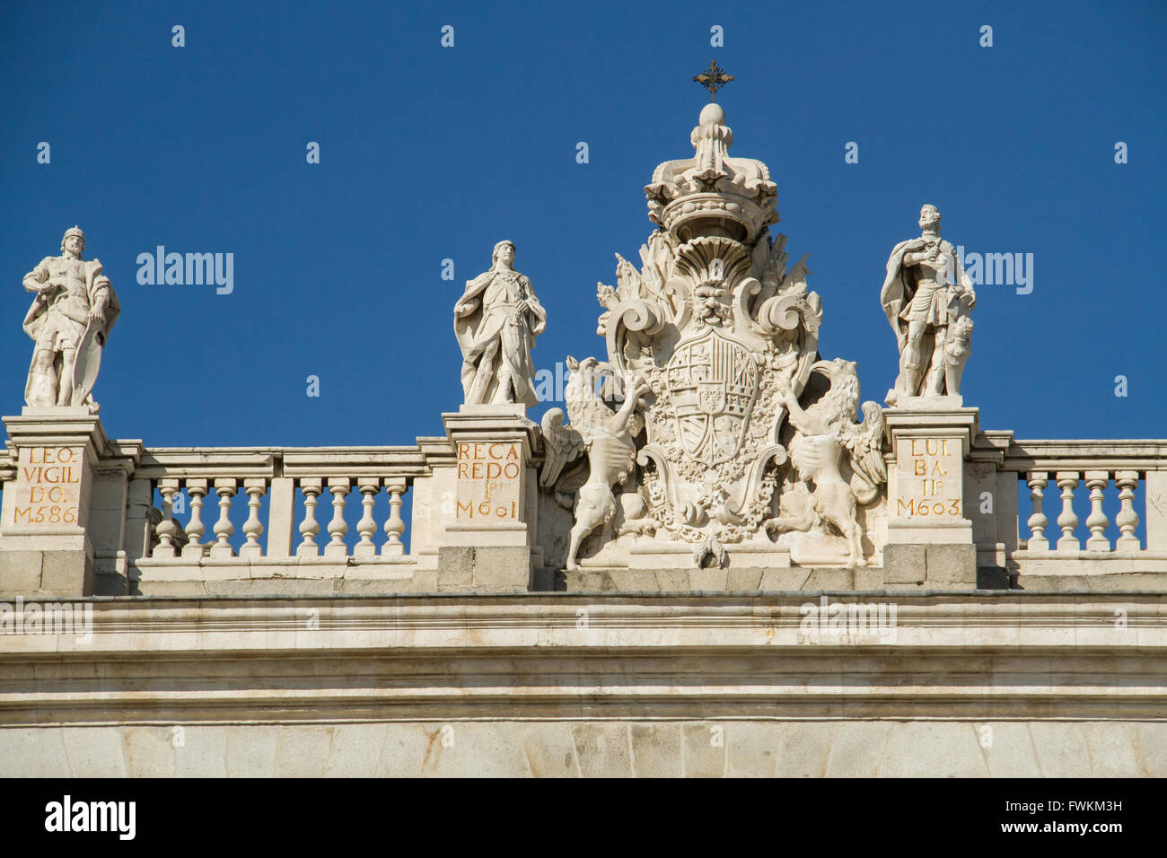 El Palacio Real, Madrid Stock Photo - Alamy