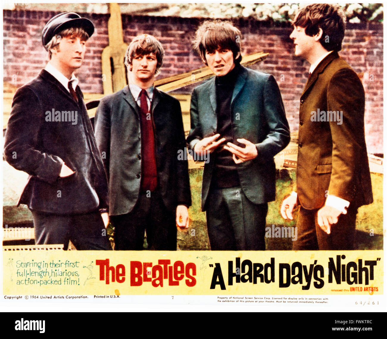 A Hard Day's Night, aka: Yeah Yeah Yeah, Großbritannien 1964, Regie ...