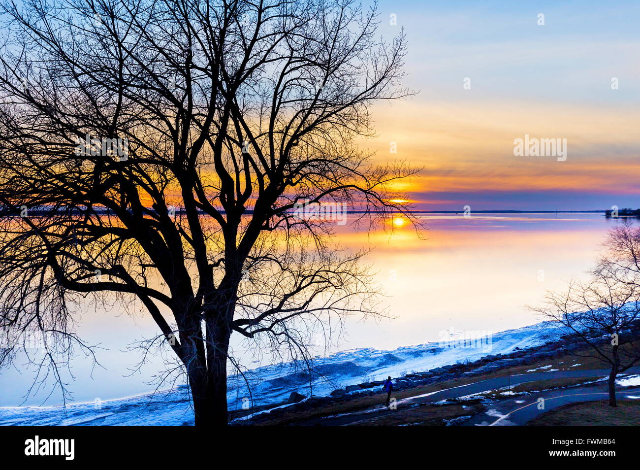 Lachine Lakeshore Quebec Canada Stock Photo - Alamy
