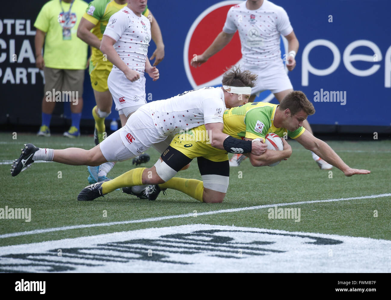 Day 2 2016 USA Sevens Rugby Tournament at Sam Boyd Stadium Las Vegas ...