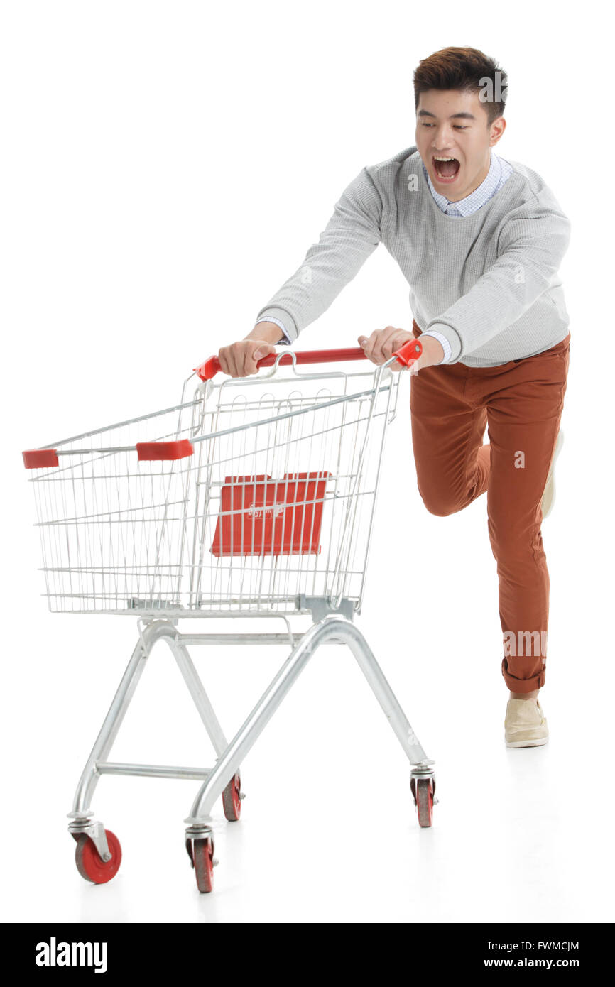 Portrait of young man in casual clothing Stock Photo - Alamy