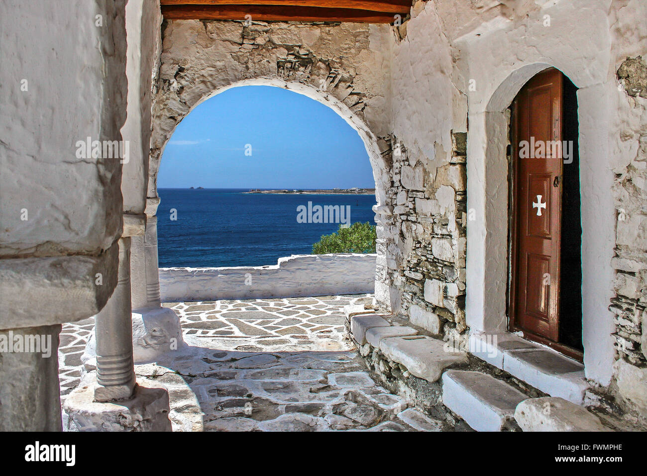 overlooking the sea Stock Photo Alamy