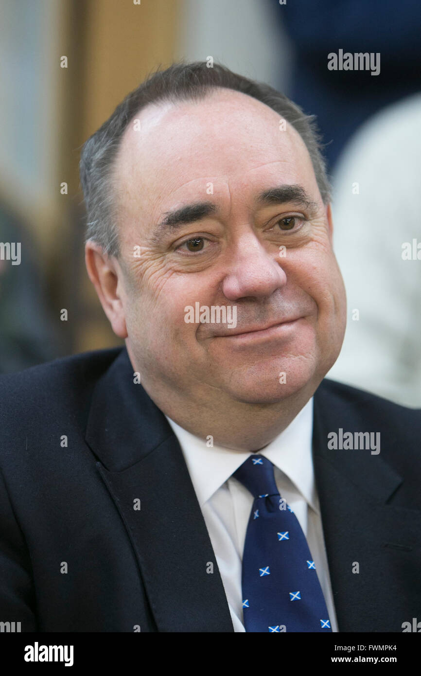 SNP Alex Salmond headshot Stock Photo