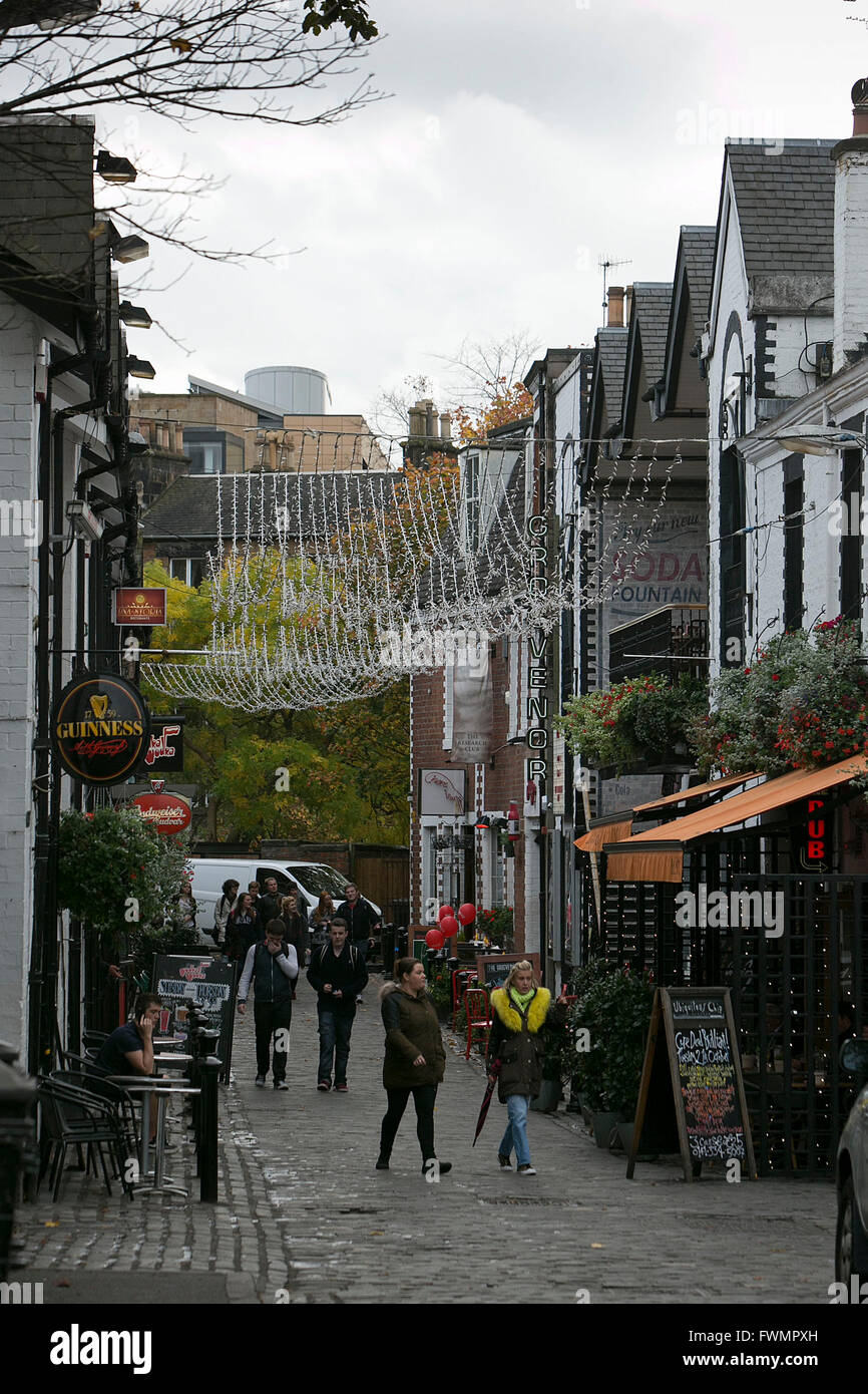 Ashton lane glasgow brel hires stock photography and images Alamy