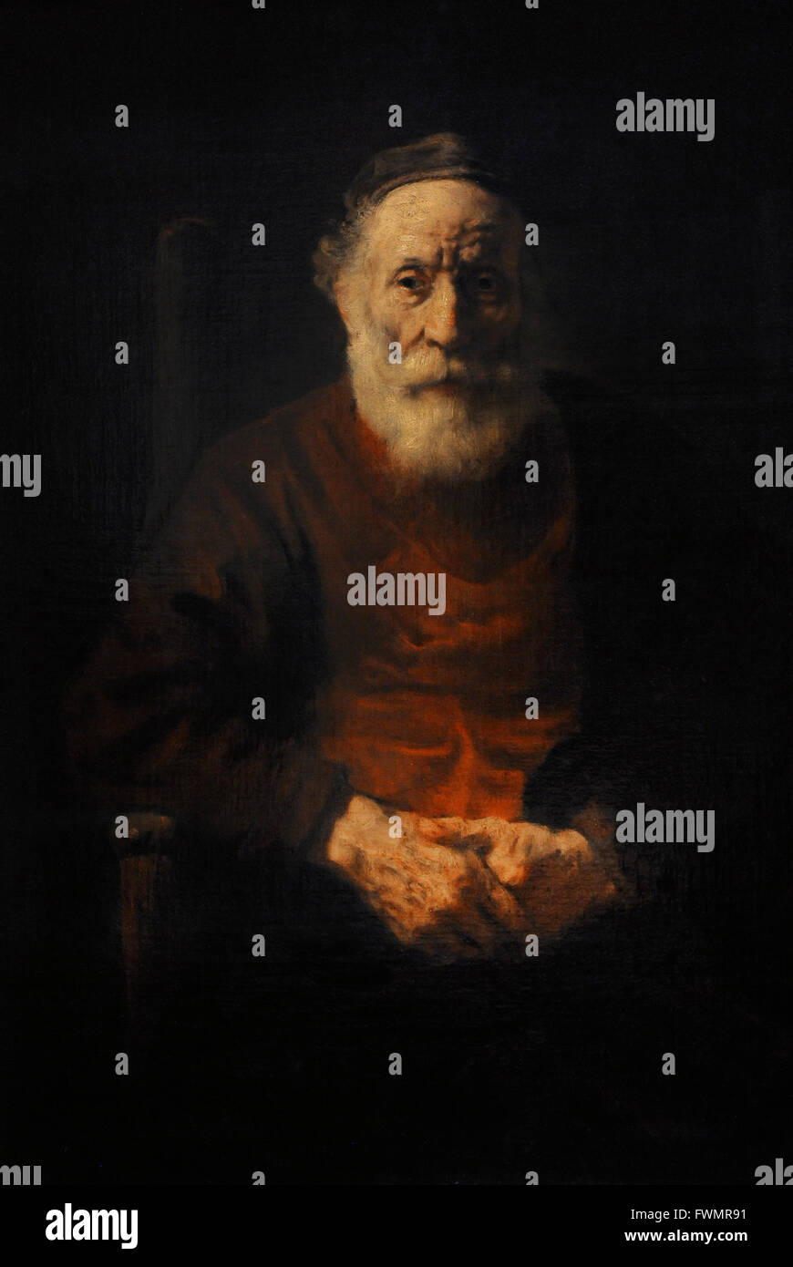 Rembrandt portrait old man beard hi-res stock photography and images ...