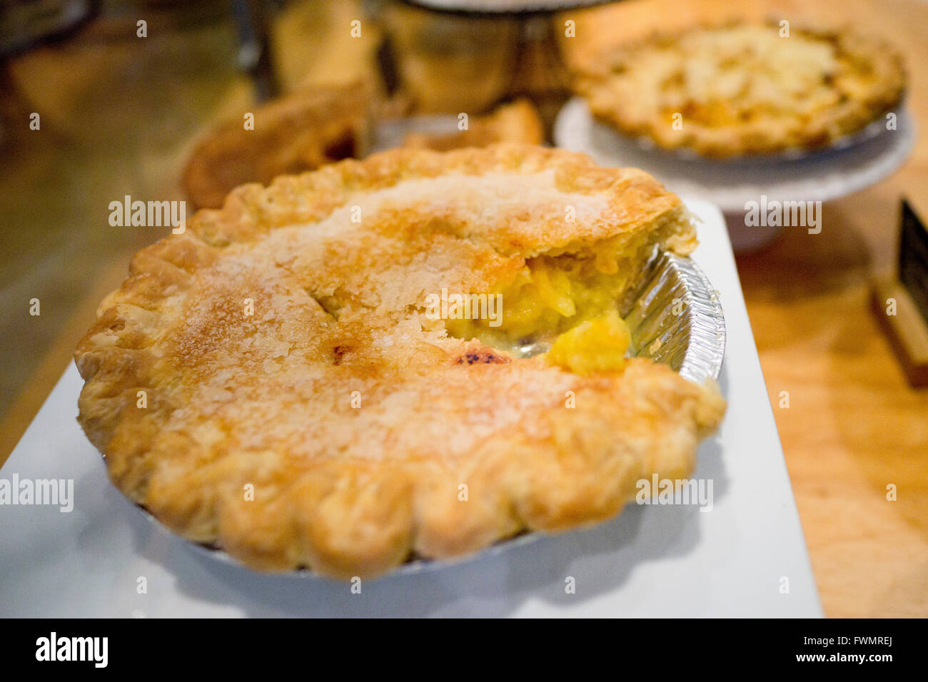 Scratch Bakery Durham North Carolina NC USA   Scratch makes real, honest, hand-crafted food. Stock Photo