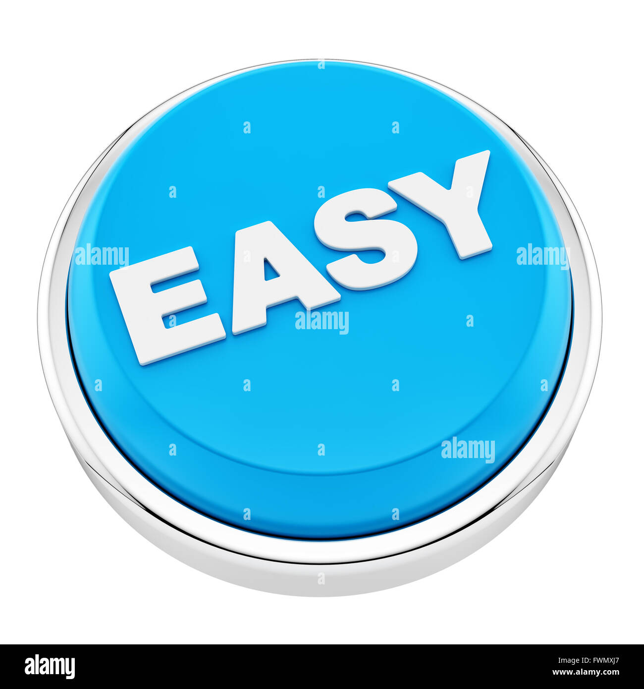 easy button Stock Photo