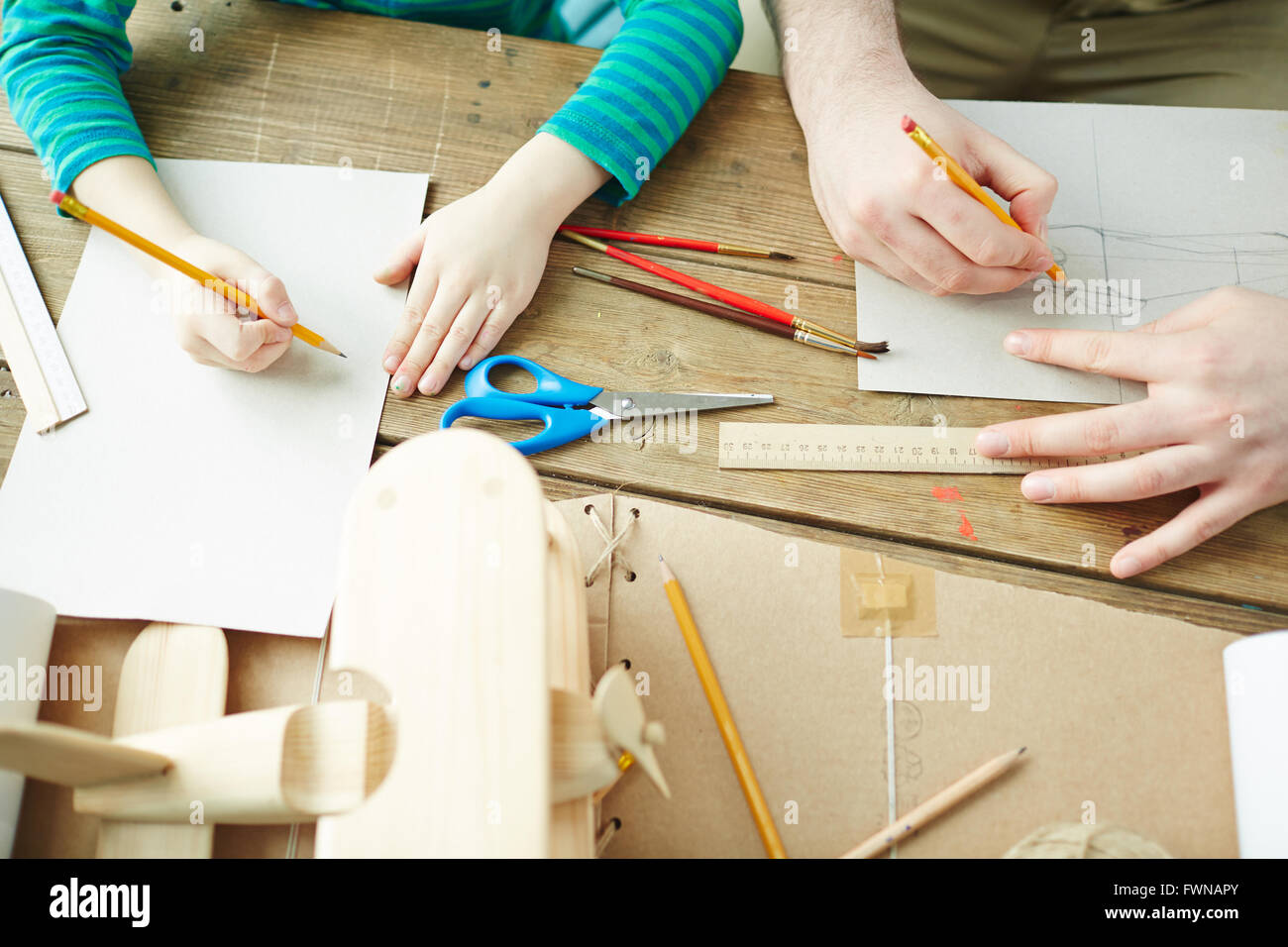 Designing carton toy Stock Photo Alamy