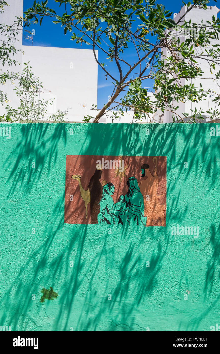 Jesus mural hi-res stock photography and images - Alamy