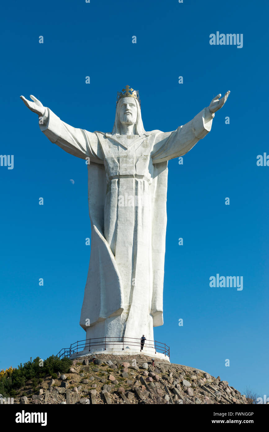 Christ the King, the world's largest statue of Jesus, Swiebodzin, Lubusz Voivodeship, in western