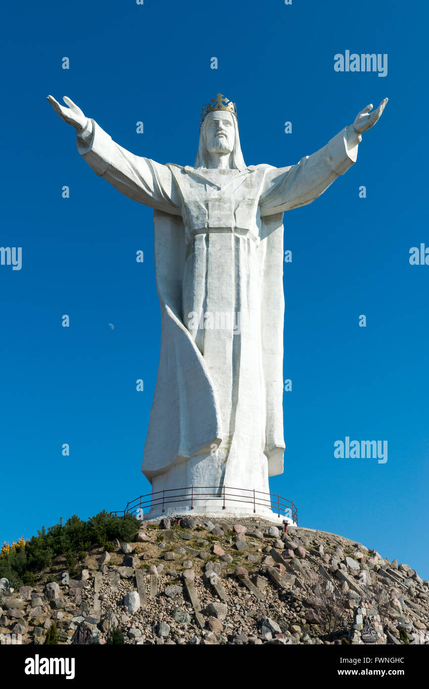 Christ the King, the world's largest statue of Jesus, Swiebodzin, Lubusz Voivodeship, in western