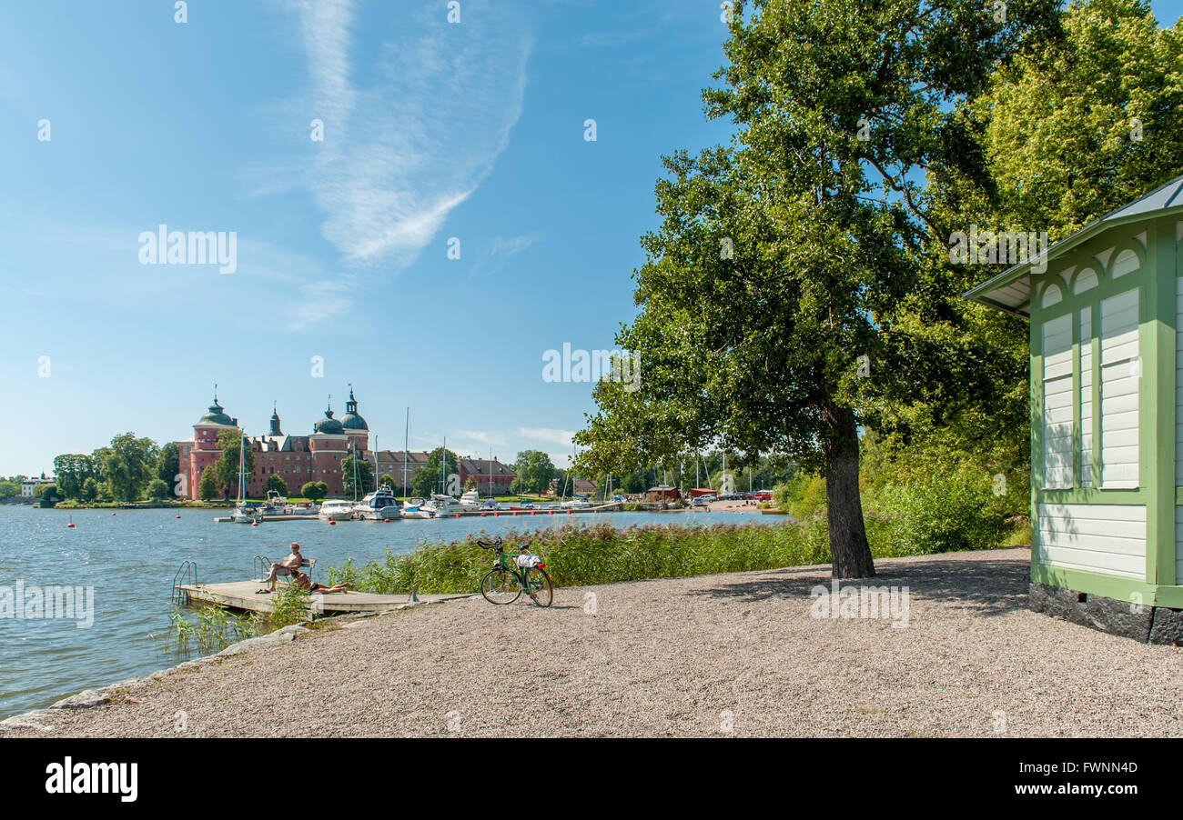 summer-in-idyllic-mariefred-in-sweden-stock-photo-alamy