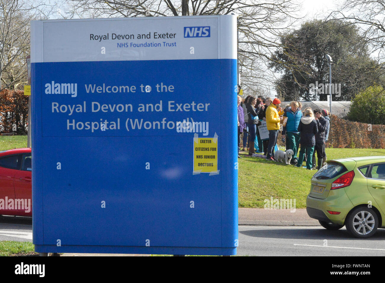 At the royal devon and exeter hospital hires stock photography and