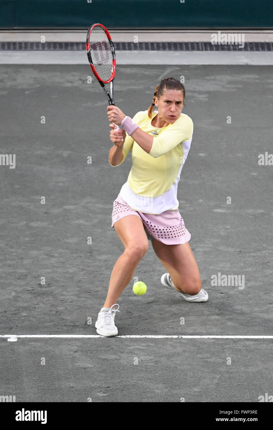 Charleston, South Carolina, USA. 6th Apr, 2016. Andrea Petkovic (GER