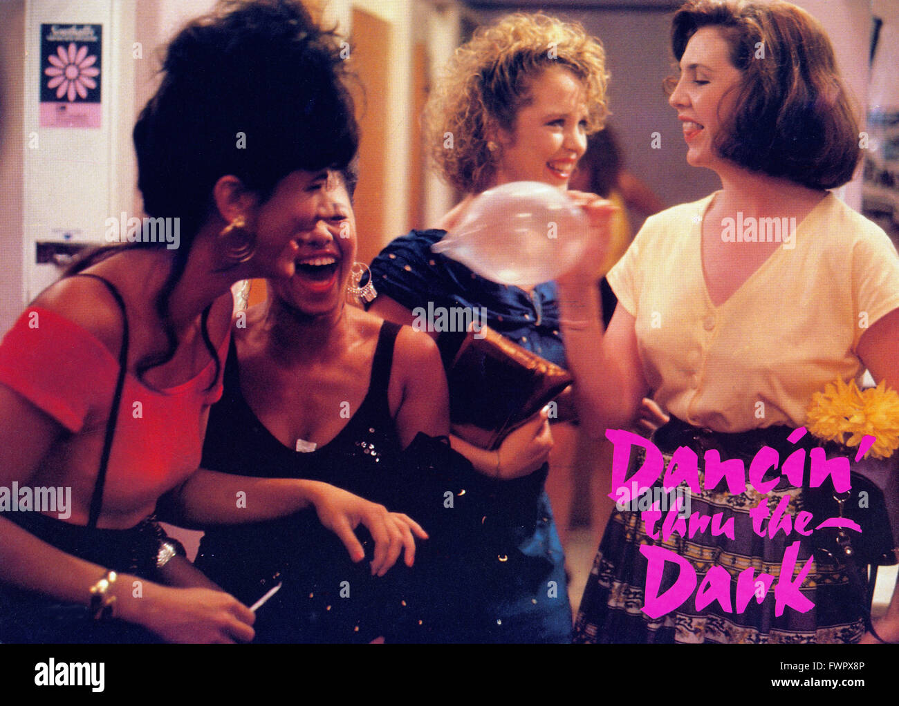 Dancin' Thru The Dark, aka: Die Nacht davor, Großbritannien 1990, Regie: Miek Ockrent, Darsteller: Claire Hackett, Julia Deakin Stock Photo