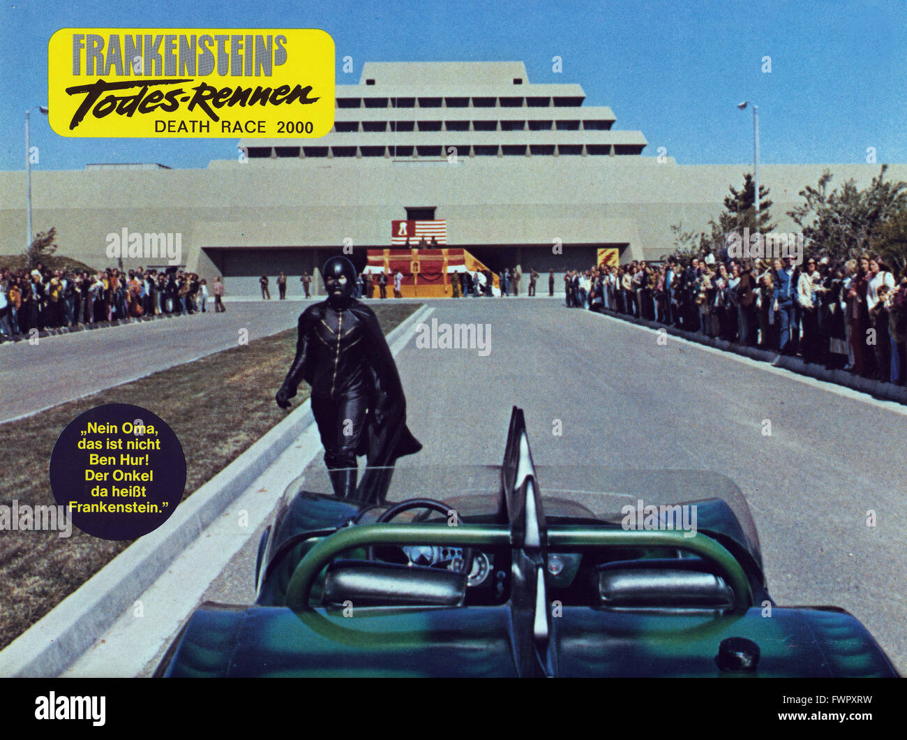 Death Race 2000, aka: Frankensteins Todesrennen, aka: Herrscher der Straße, USA 1975, Regie: Paul Bartel, Darsteller: David Carradine Stock Photo