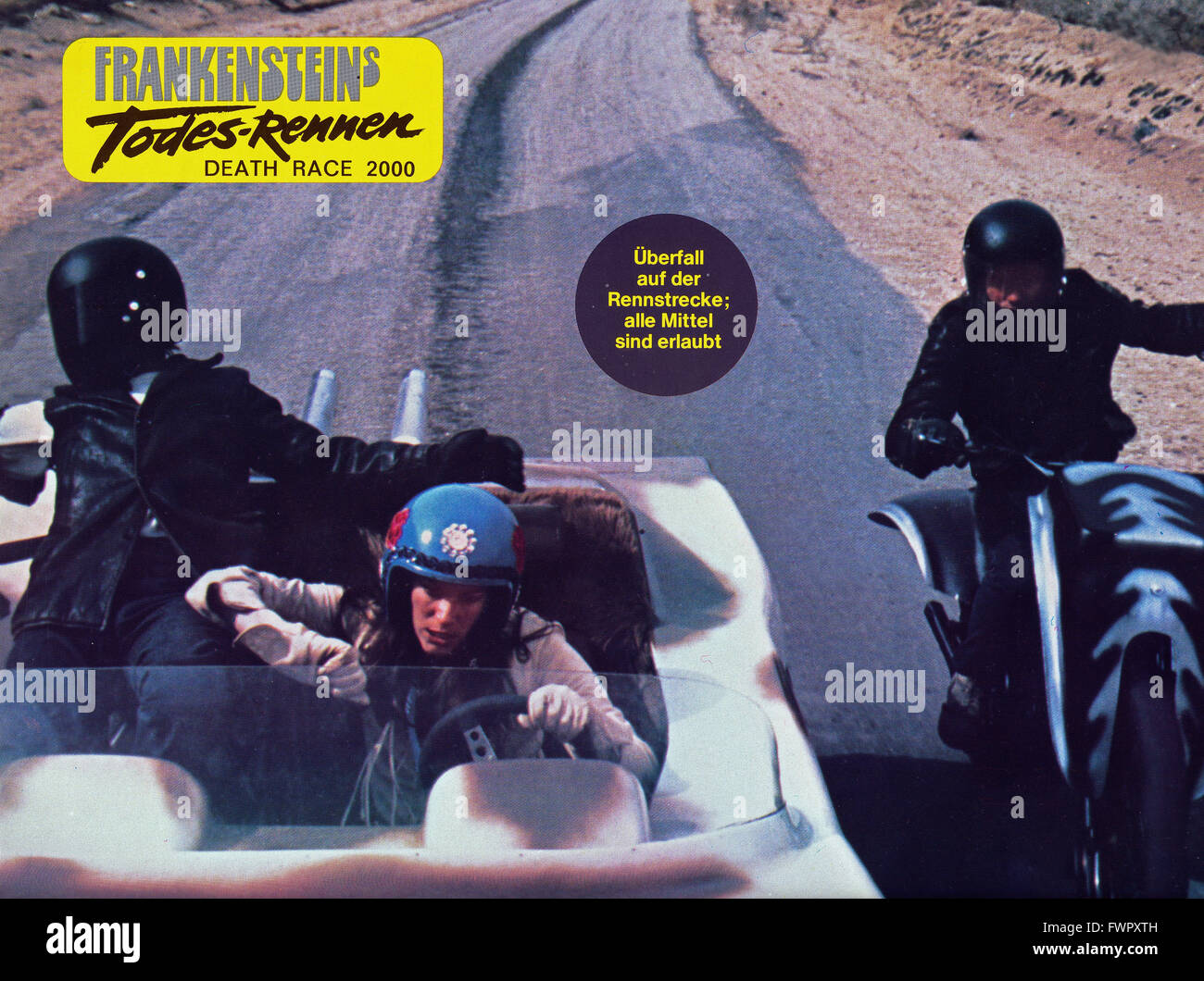 Death Race 2000, aka: Frankensteins Todesrennen, aka: Herrscher der Straße, USA 1975, Regie: Paul Bartel, Szenenfoto Stock Photo