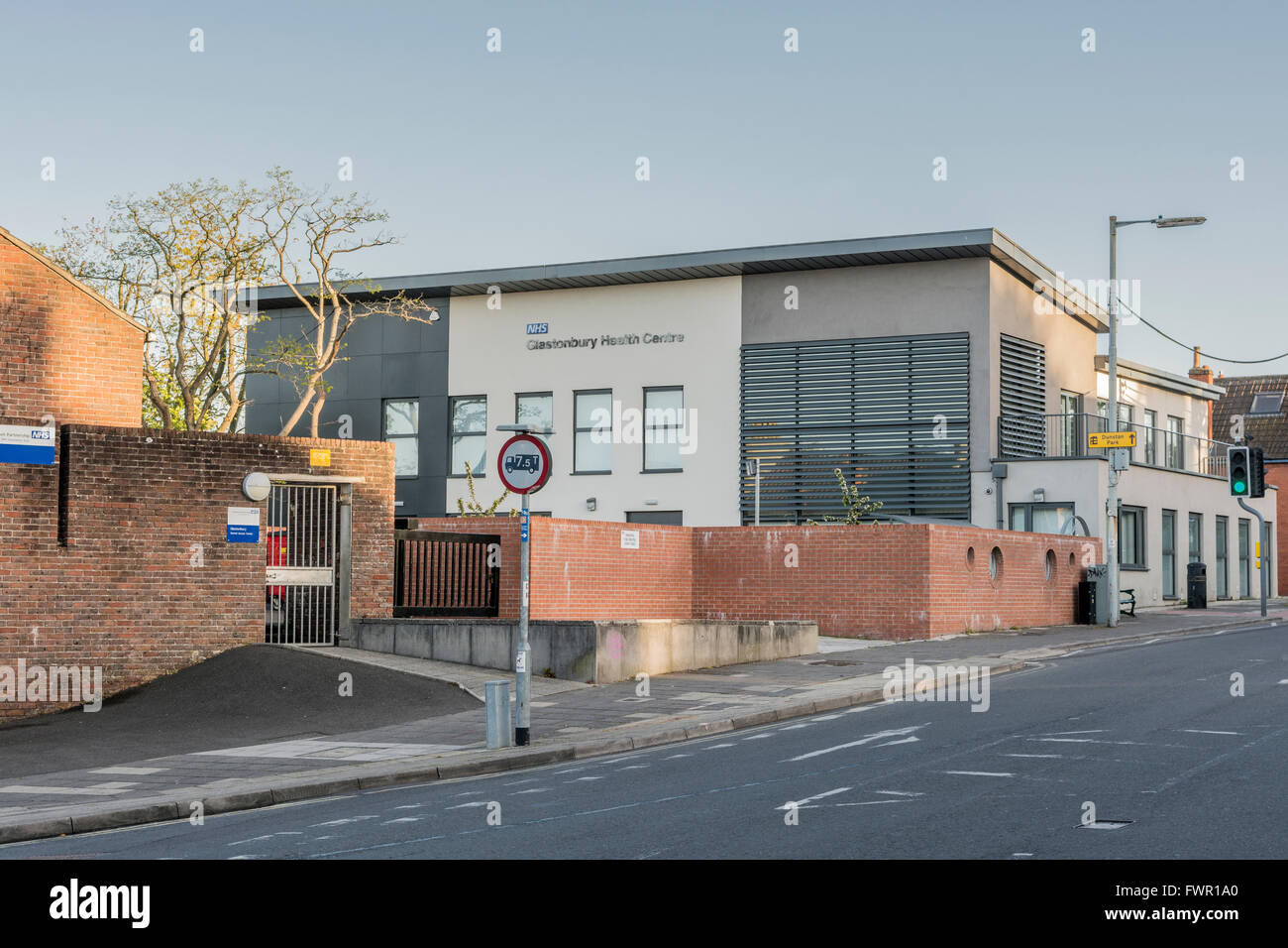 Glastonbury Health Centre Stock Photo Alamy