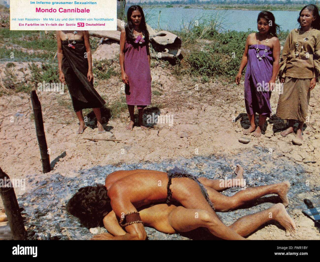 Il Paese del sesso selvaggio, aka: Mondo Cannibale, Italien 1972, Regie: Umberto Lenzi, Szenenfoto Stock Photo