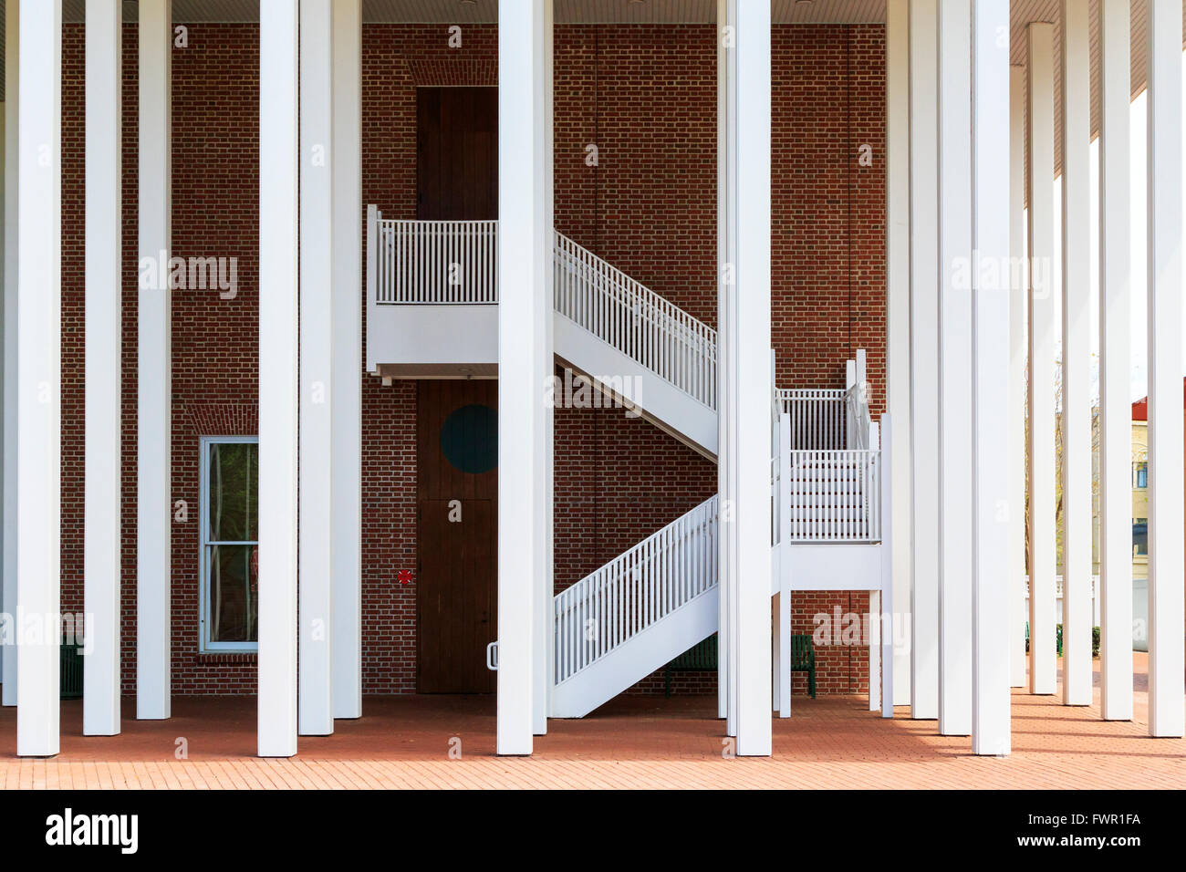 Town Hall, designed by Philip Johnson, in Celebration town centre