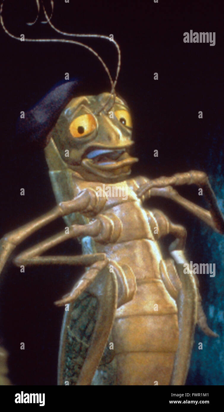 The Adventures of Pinocchio, aka: Die Legende von Pinocchio, Großbritannien/Frankreich/USA/Deutschland/Tschechien 1996, Regie: Steve Barron, Jiminy Cricket Stock Photo
