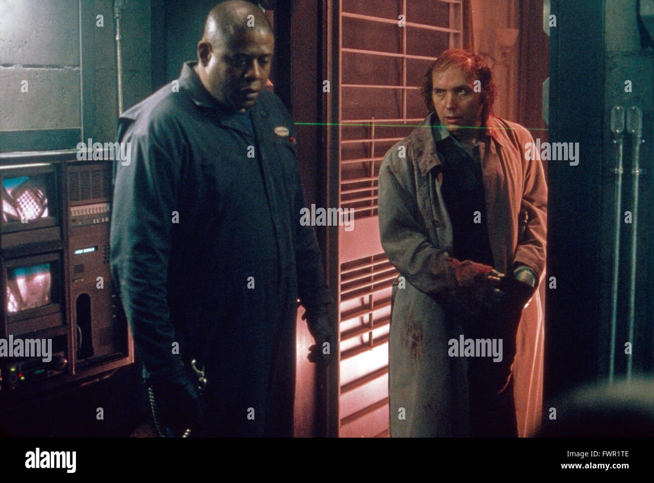 Panic Room, USA 2002, Regie David Fincher, Darsteller Forest Whitaker (links), Dwight Yoakam