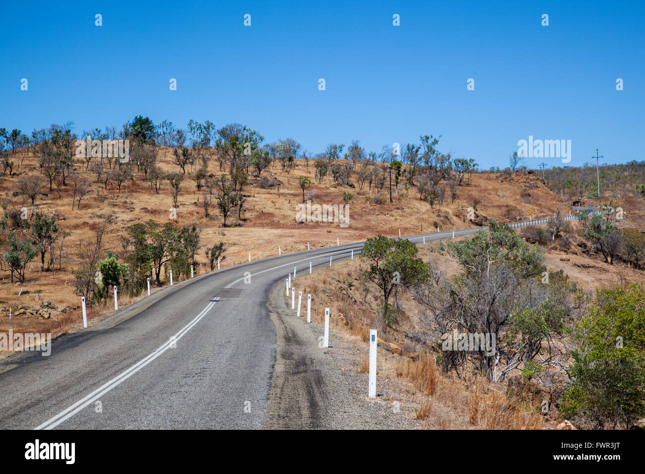 Australia, Queensland, Savannah Way, Gulf Developmental Road Stock Photo