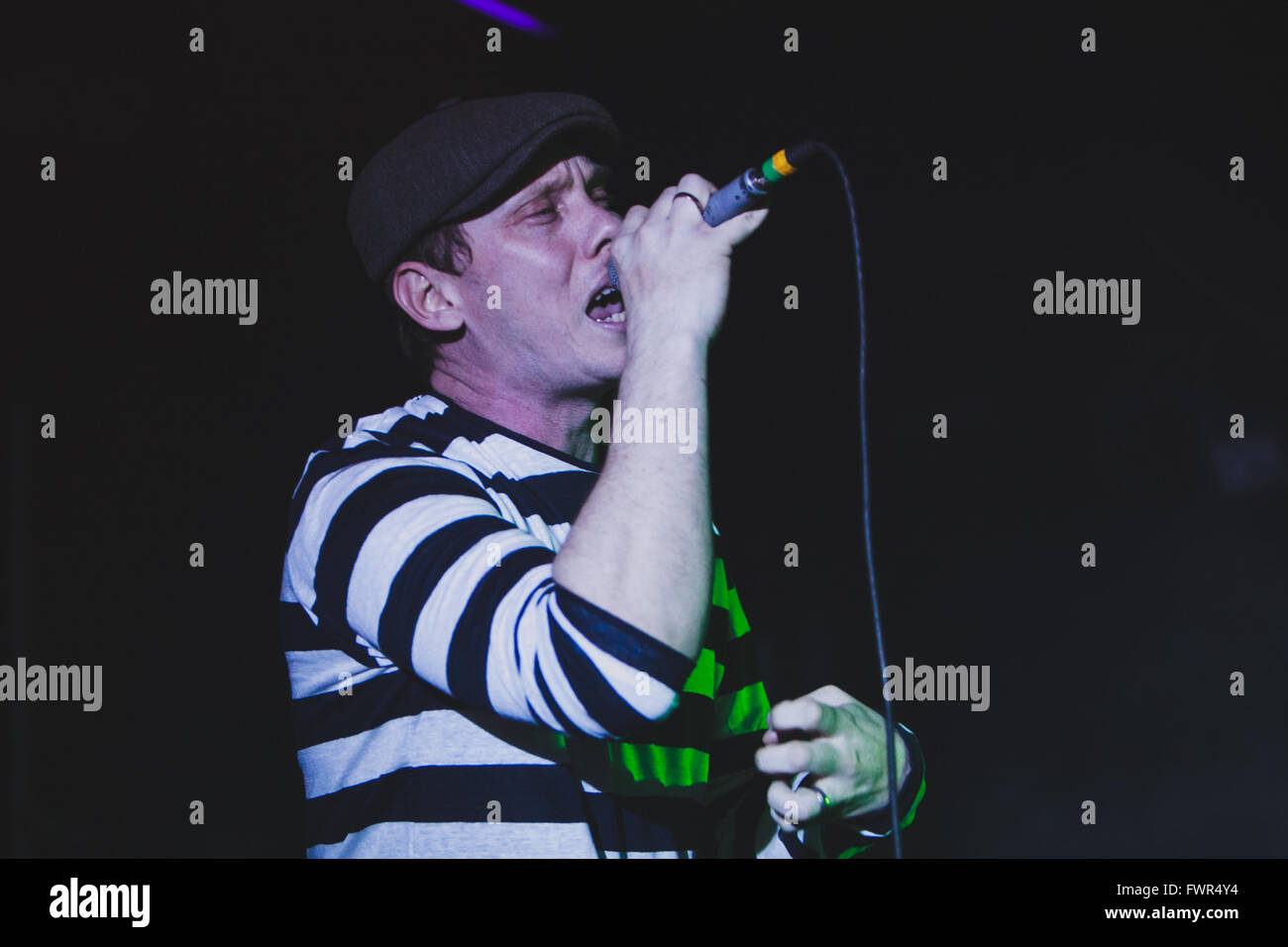 MOSCOW - 31 MARCH, 2016 : Russian rap singer Vladimir Afanasiev known ...