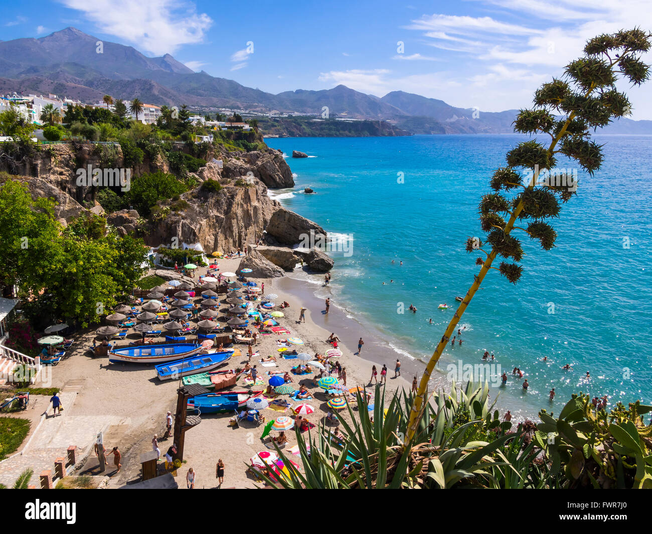 Nerja Calahonda Beach Hi res Stock Photography And Images Alamy