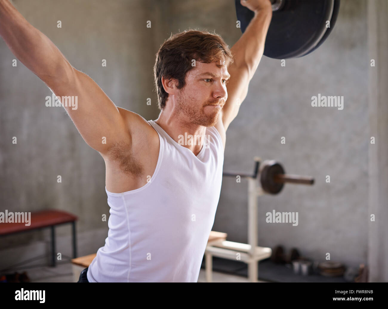 This is commitment to pushing the limits Stock Photo