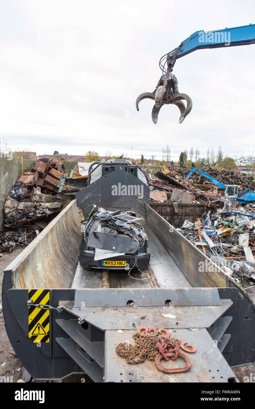 Car crusher hires stock photography and images Alamy